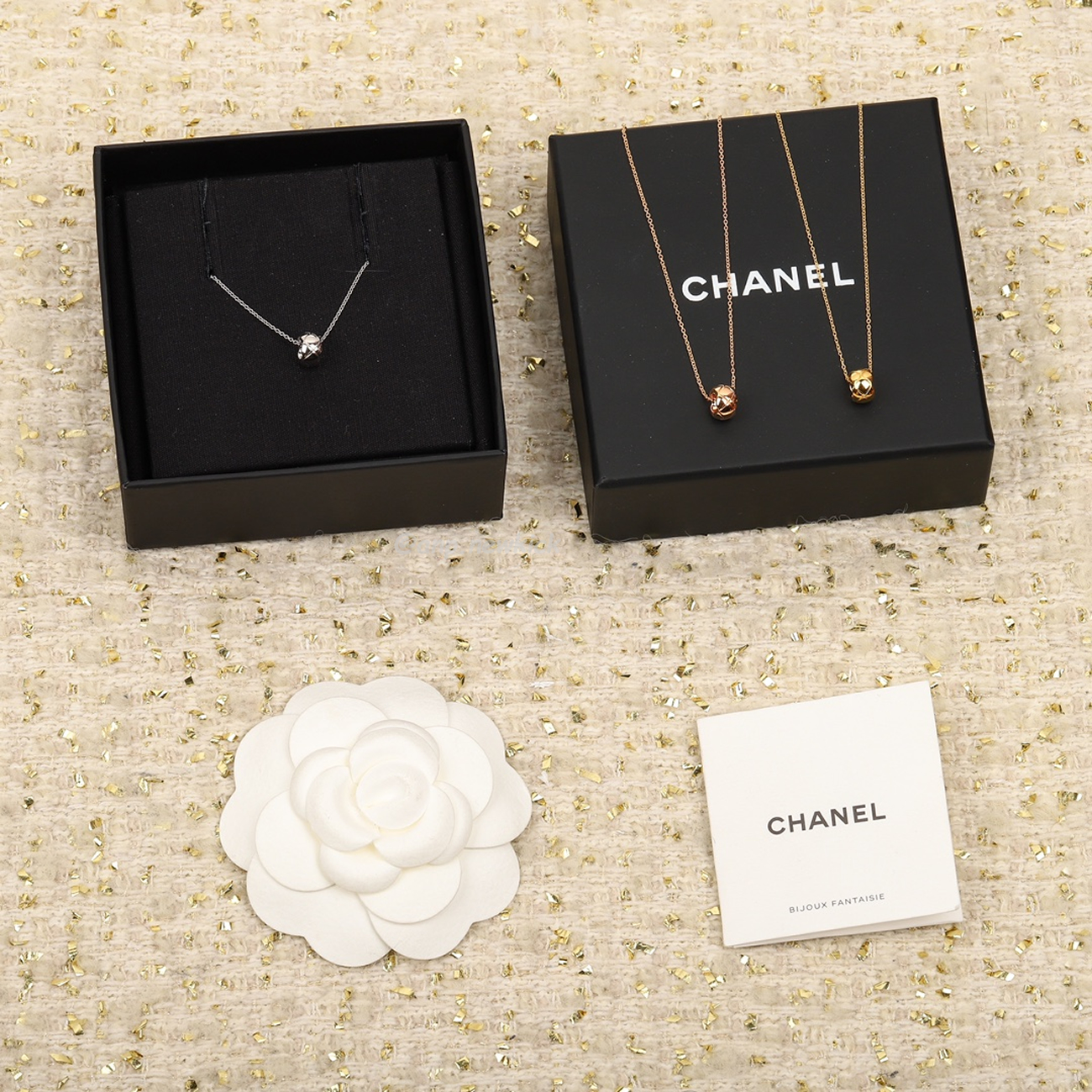 Chanel Cc Logo Star Heart Necklace (25) - www.newkick.vip
